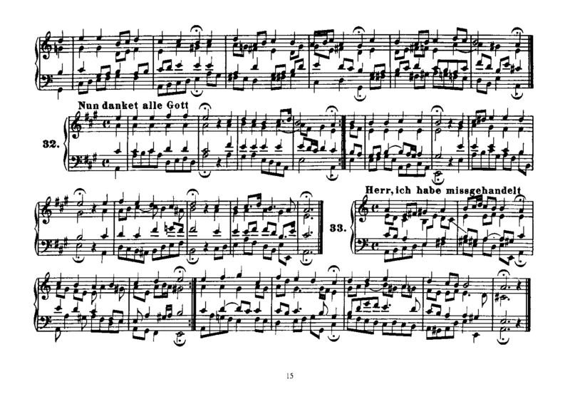 Four-PartChorales_一万首著名钢琴曲谱哈农贝多芬合集视频教学电子版高清无水印可打印_1古典钢琴知名音乐家谱_巴赫钢琴谱全集