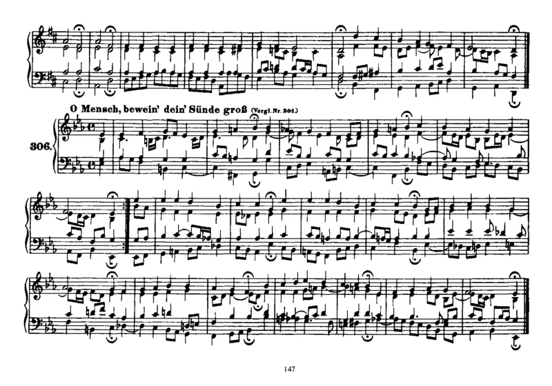 Four-PartChorales_一万首著名钢琴曲谱哈农贝多芬合集视频教学电子版高清无水印可打印_1古典钢琴知名音乐家谱_巴赫钢琴谱全集