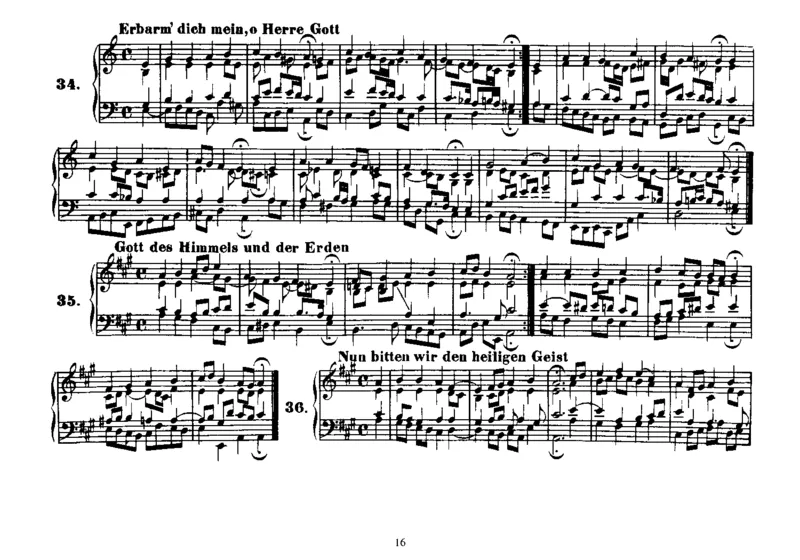 Four-PartChorales_一万首著名钢琴曲谱哈农贝多芬合集视频教学电子版高清无水印可打印_1古典钢琴知名音乐家谱_巴赫钢琴谱全集