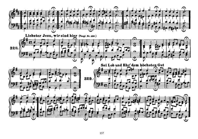 Four-PartChorales_一万首著名钢琴曲谱哈农贝多芬合集视频教学电子版高清无水印可打印_1古典钢琴知名音乐家谱_巴赫钢琴谱全集