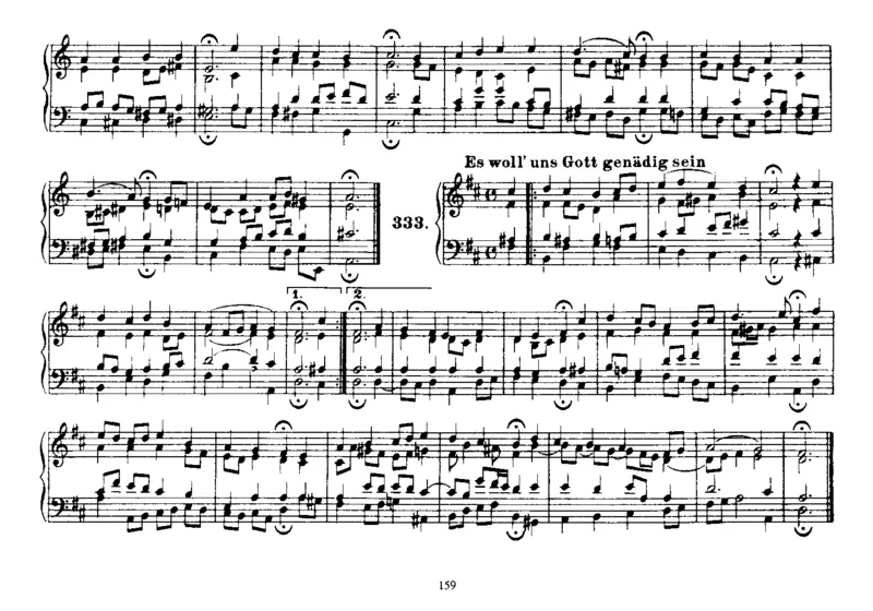 Four-PartChorales_一万首著名钢琴曲谱哈农贝多芬合集视频教学电子版高清无水印可打印_1古典钢琴知名音乐家谱_巴赫钢琴谱全集