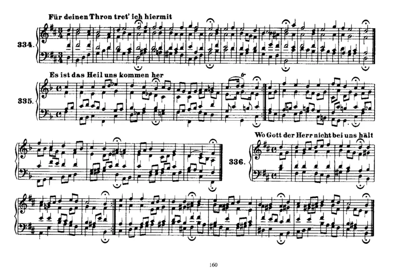 Four-PartChorales_一万首著名钢琴曲谱哈农贝多芬合集视频教学电子版高清无水印可打印_1古典钢琴知名音乐家谱_巴赫钢琴谱全集