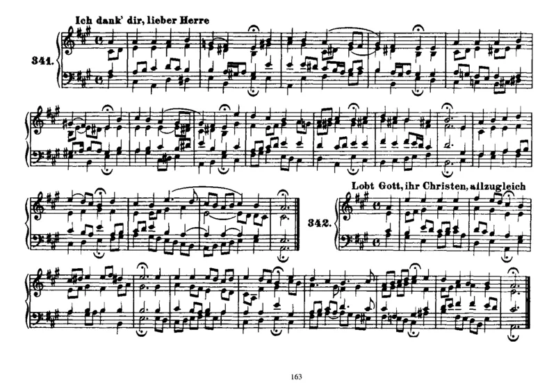 Four-PartChorales_一万首著名钢琴曲谱哈农贝多芬合集视频教学电子版高清无水印可打印_1古典钢琴知名音乐家谱_巴赫钢琴谱全集