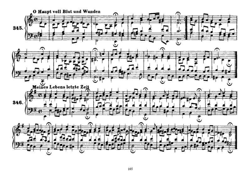 Four-PartChorales_一万首著名钢琴曲谱哈农贝多芬合集视频教学电子版高清无水印可打印_1古典钢琴知名音乐家谱_巴赫钢琴谱全集