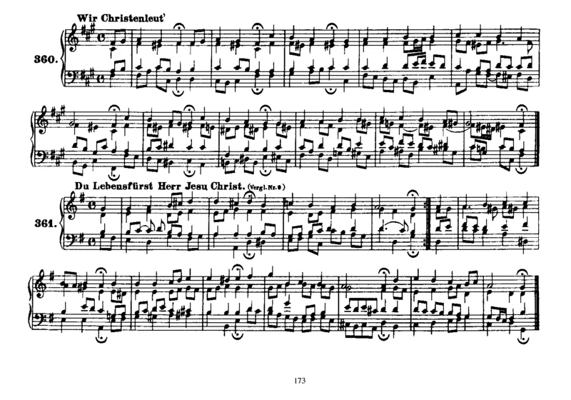 Four-PartChorales_一万首著名钢琴曲谱哈农贝多芬合集视频教学电子版高清无水印可打印_1古典钢琴知名音乐家谱_巴赫钢琴谱全集