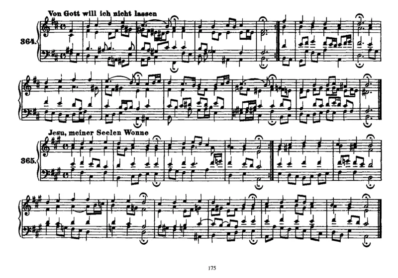 Four-PartChorales_一万首著名钢琴曲谱哈农贝多芬合集视频教学电子版高清无水印可打印_1古典钢琴知名音乐家谱_巴赫钢琴谱全集