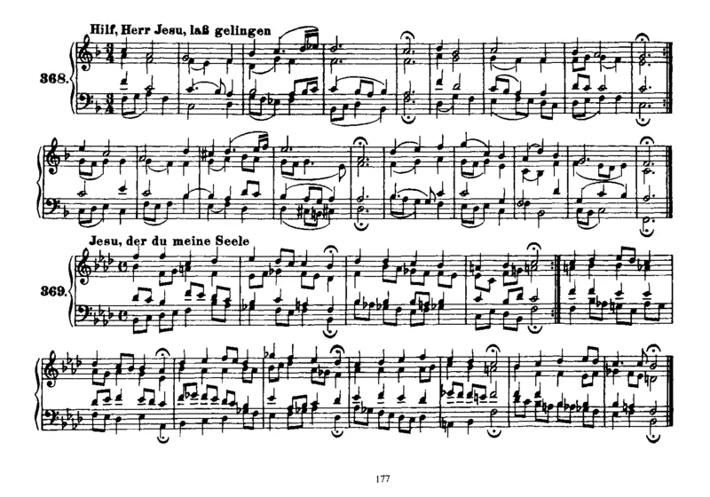 Four-PartChorales_一万首著名钢琴曲谱哈农贝多芬合集视频教学电子版高清无水印可打印_1古典钢琴知名音乐家谱_巴赫钢琴谱全集