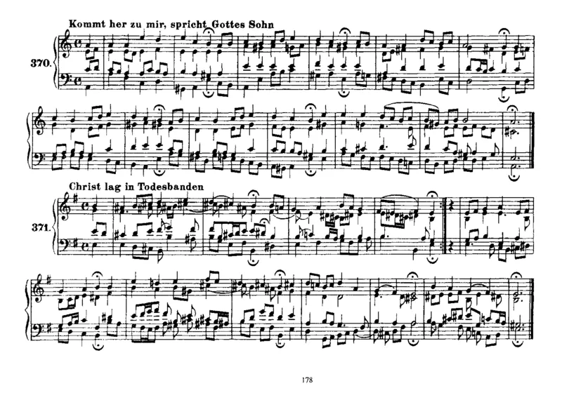 Four-PartChorales_一万首著名钢琴曲谱哈农贝多芬合集视频教学电子版高清无水印可打印_1古典钢琴知名音乐家谱_巴赫钢琴谱全集