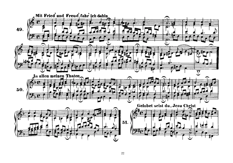 Four-PartChorales_一万首著名钢琴曲谱哈农贝多芬合集视频教学电子版高清无水印可打印_1古典钢琴知名音乐家谱_巴赫钢琴谱全集