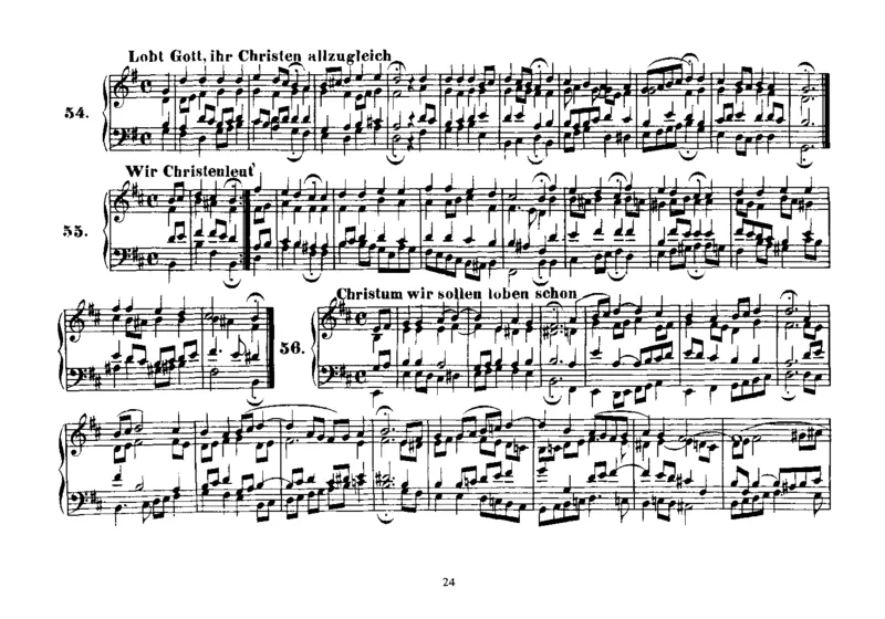 Four-PartChorales_一万首著名钢琴曲谱哈农贝多芬合集视频教学电子版高清无水印可打印_1古典钢琴知名音乐家谱_巴赫钢琴谱全集