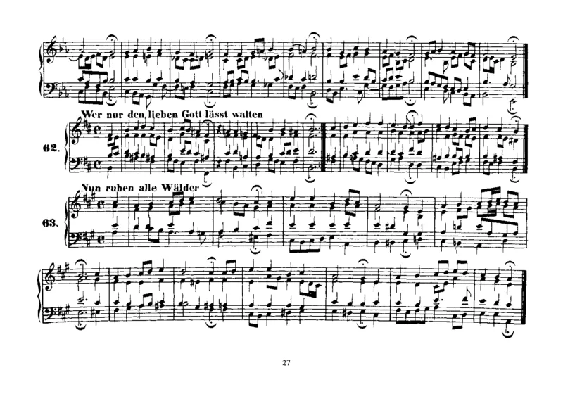 Four-PartChorales_一万首著名钢琴曲谱哈农贝多芬合集视频教学电子版高清无水印可打印_1古典钢琴知名音乐家谱_巴赫钢琴谱全集