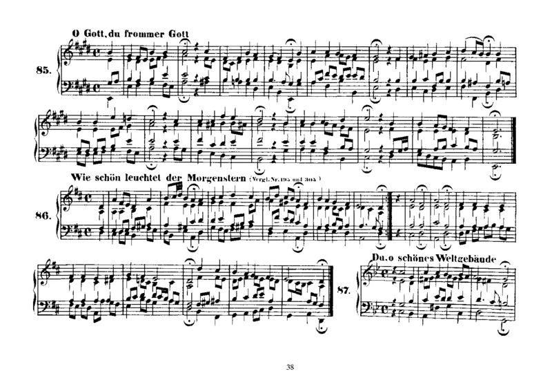 Four-PartChorales_一万首著名钢琴曲谱哈农贝多芬合集视频教学电子版高清无水印可打印_1古典钢琴知名音乐家谱_巴赫钢琴谱全集