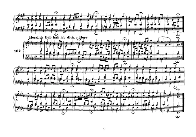 Four-PartChorales_一万首著名钢琴曲谱哈农贝多芬合集视频教学电子版高清无水印可打印_1古典钢琴知名音乐家谱_巴赫钢琴谱全集