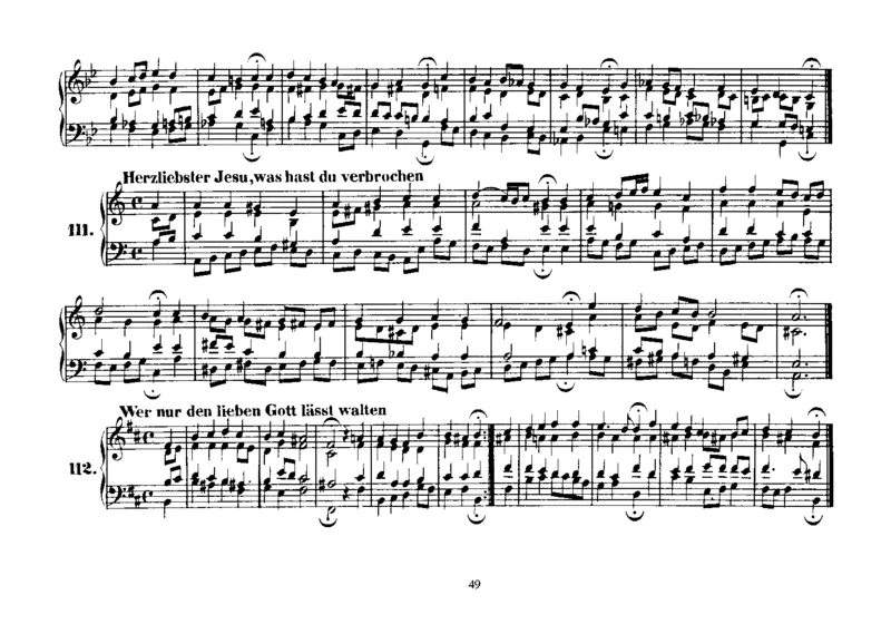 Four-PartChorales_一万首著名钢琴曲谱哈农贝多芬合集视频教学电子版高清无水印可打印_1古典钢琴知名音乐家谱_巴赫钢琴谱全集