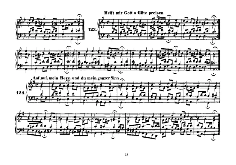 Four-PartChorales_一万首著名钢琴曲谱哈农贝多芬合集视频教学电子版高清无水印可打印_1古典钢琴知名音乐家谱_巴赫钢琴谱全集