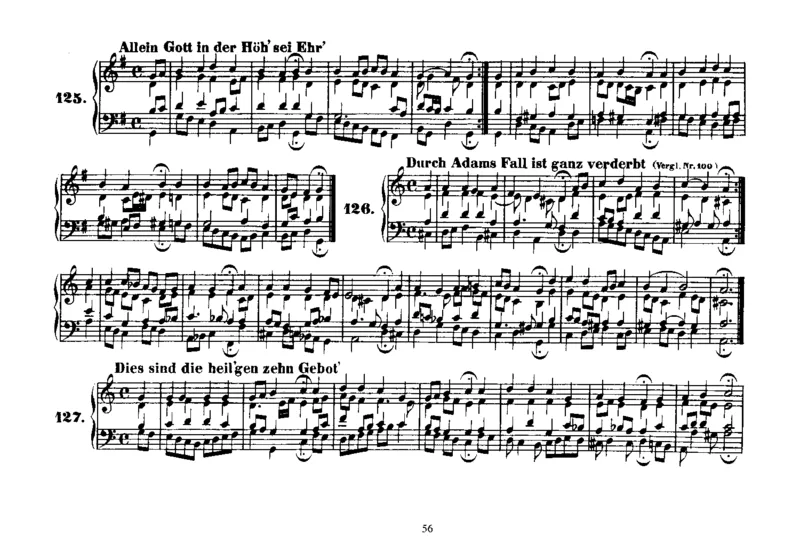 Four-PartChorales_一万首著名钢琴曲谱哈农贝多芬合集视频教学电子版高清无水印可打印_1古典钢琴知名音乐家谱_巴赫钢琴谱全集