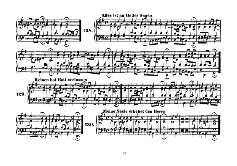 Four-PartChorales_一万首著名钢琴曲谱哈农贝多芬合集视频教学电子版高清无水印可打印_1古典钢琴知名音乐家谱_巴赫钢琴谱全集