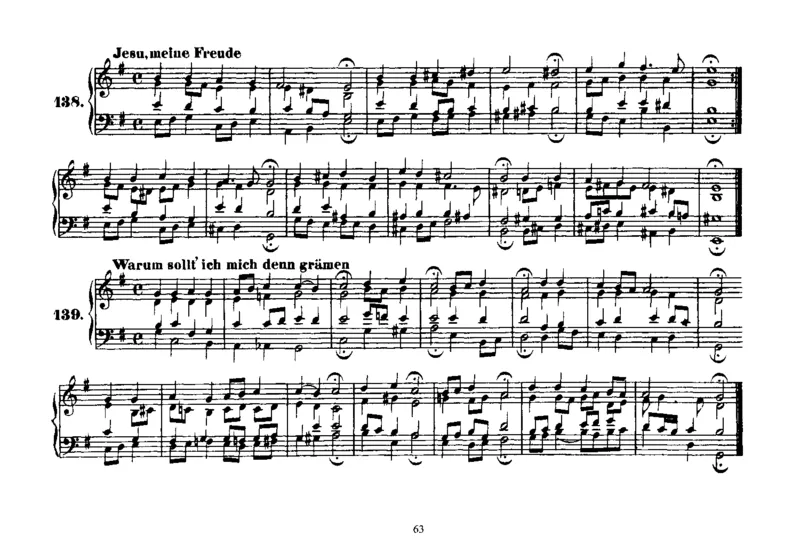 Four-PartChorales_一万首著名钢琴曲谱哈农贝多芬合集视频教学电子版高清无水印可打印_1古典钢琴知名音乐家谱_巴赫钢琴谱全集