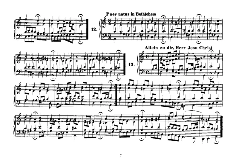 Four-PartChorales_一万首著名钢琴曲谱哈农贝多芬合集视频教学电子版高清无水印可打印_1古典钢琴知名音乐家谱_巴赫钢琴谱全集