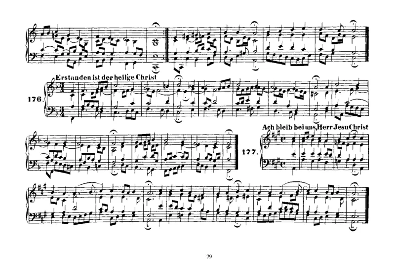 Four-PartChorales_一万首著名钢琴曲谱哈农贝多芬合集视频教学电子版高清无水印可打印_1古典钢琴知名音乐家谱_巴赫钢琴谱全集