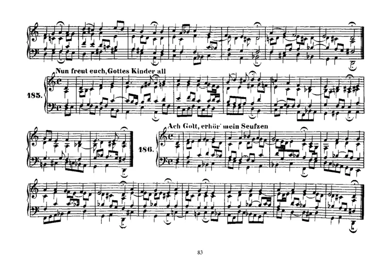 Four-PartChorales_一万首著名钢琴曲谱哈农贝多芬合集视频教学电子版高清无水印可打印_1古典钢琴知名音乐家谱_巴赫钢琴谱全集