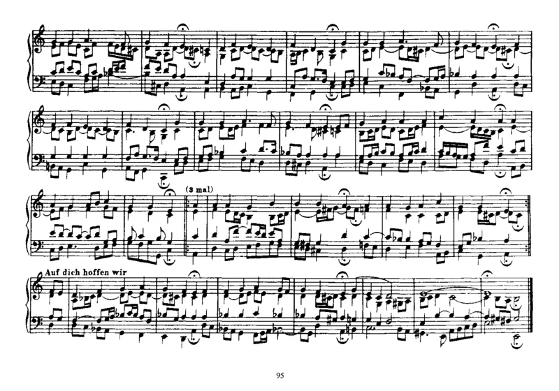 Four-PartChorales_一万首著名钢琴曲谱哈农贝多芬合集视频教学电子版高清无水印可打印_1古典钢琴知名音乐家谱_巴赫钢琴谱全集