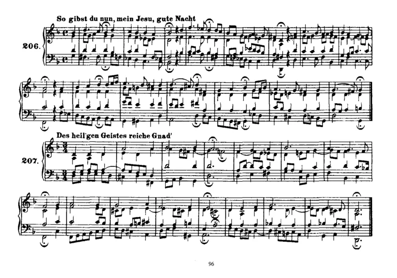 Four-PartChorales_一万首著名钢琴曲谱哈农贝多芬合集视频教学电子版高清无水印可打印_1古典钢琴知名音乐家谱_巴赫钢琴谱全集