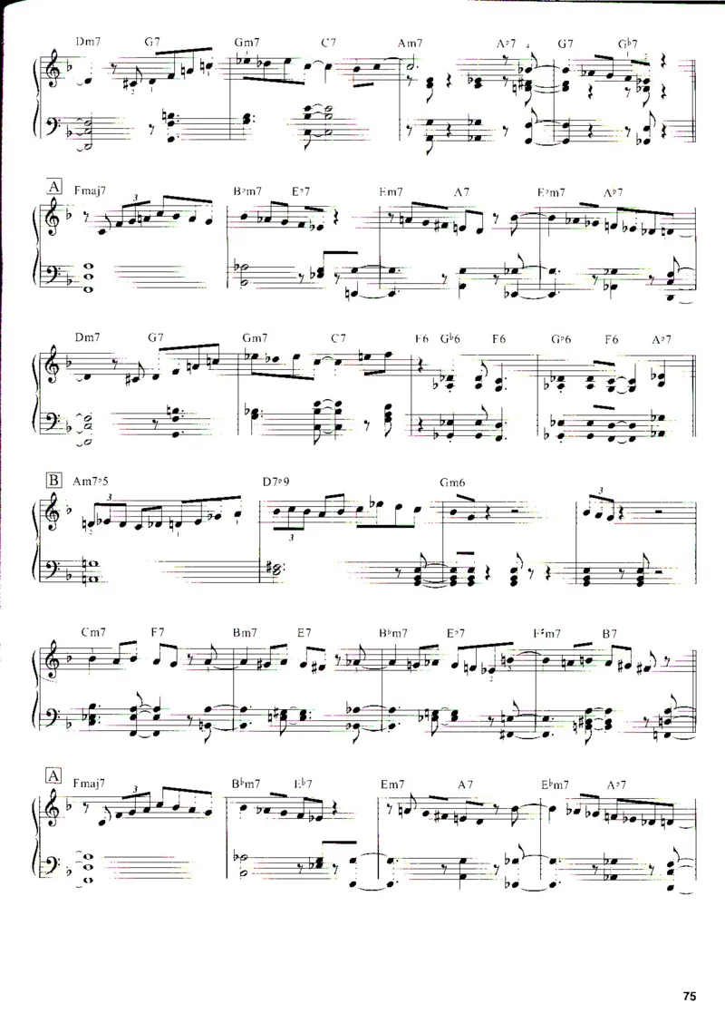 JohnValerio-BeBopJazzPiano_一万首著名钢琴曲谱哈农贝多芬合集视频教学电子版高清无水印可打印_07各风格钢琴谱合集_BebopJazzPiano_原版钢琴教材附音频