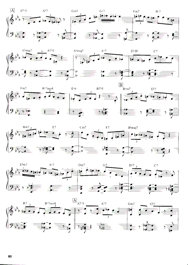 JohnValerio-BeBopJazzPiano_一万首著名钢琴曲谱哈农贝多芬合集视频教学电子版高清无水印可打印_07各风格钢琴谱合集_BebopJazzPiano_原版钢琴教材附音频