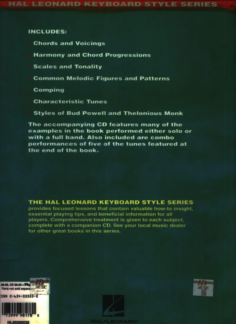 JohnValerio-BeBopJazzPiano_一万首著名钢琴曲谱哈农贝多芬合集视频教学电子版高清无水印可打印_07各风格钢琴谱合集_BebopJazzPiano_原版钢琴教材附音频