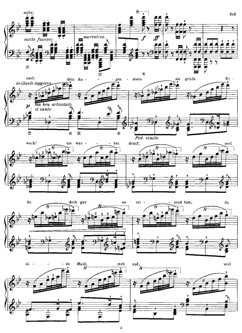 StandchenvonShakespeare(Schubert)_一万首著名钢琴曲谱哈农贝多芬合集视频教学电子版高清无水印可打印_1古典钢琴知名音乐家谱_李斯特钢琴谱全集_改编舒伯特