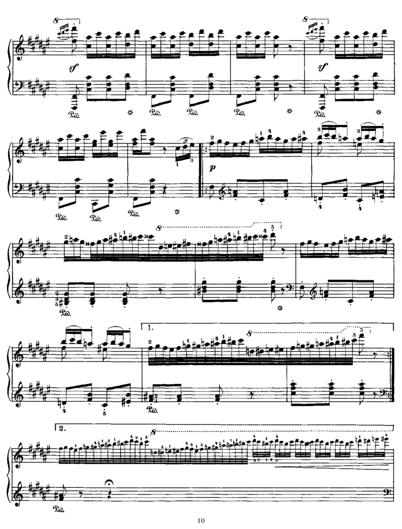 HungarianRhapsodyNo8inf#_NoRestriction_一万首著名钢琴曲谱哈农贝多芬合集视频教学电子版高清无水印可打印_1古典钢琴知名音乐家谱_李斯特钢琴谱全集_匈牙利狂想曲