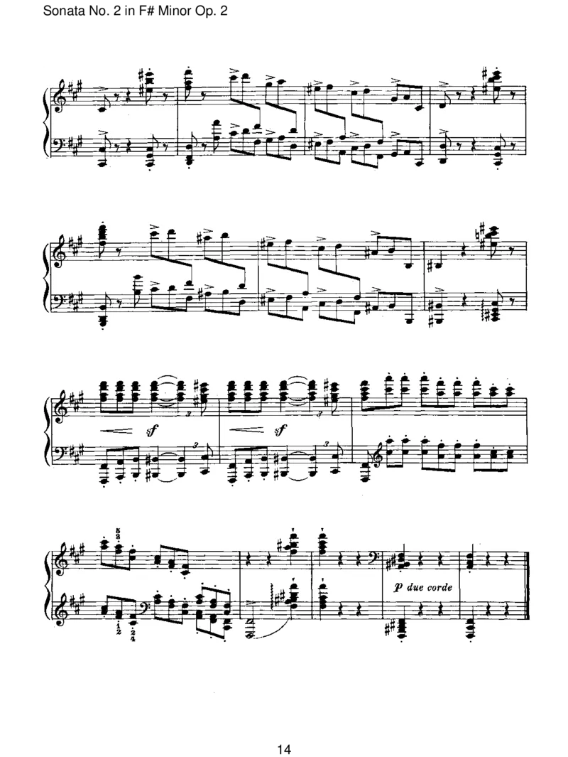 SonataNo.2inF#MinorOp.2_一万首著名钢琴曲谱哈农贝多芬合集视频教学电子版高清无水印可打印_1古典钢琴知名音乐家谱_勃拉姆斯钢琴谱全集_I.Sonatas