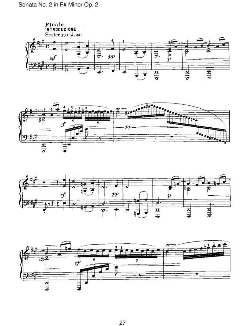 SonataNo.2inF#MinorOp.2_一万首著名钢琴曲谱哈农贝多芬合集视频教学电子版高清无水印可打印_1古典钢琴知名音乐家谱_勃拉姆斯钢琴谱全集_I.Sonatas
