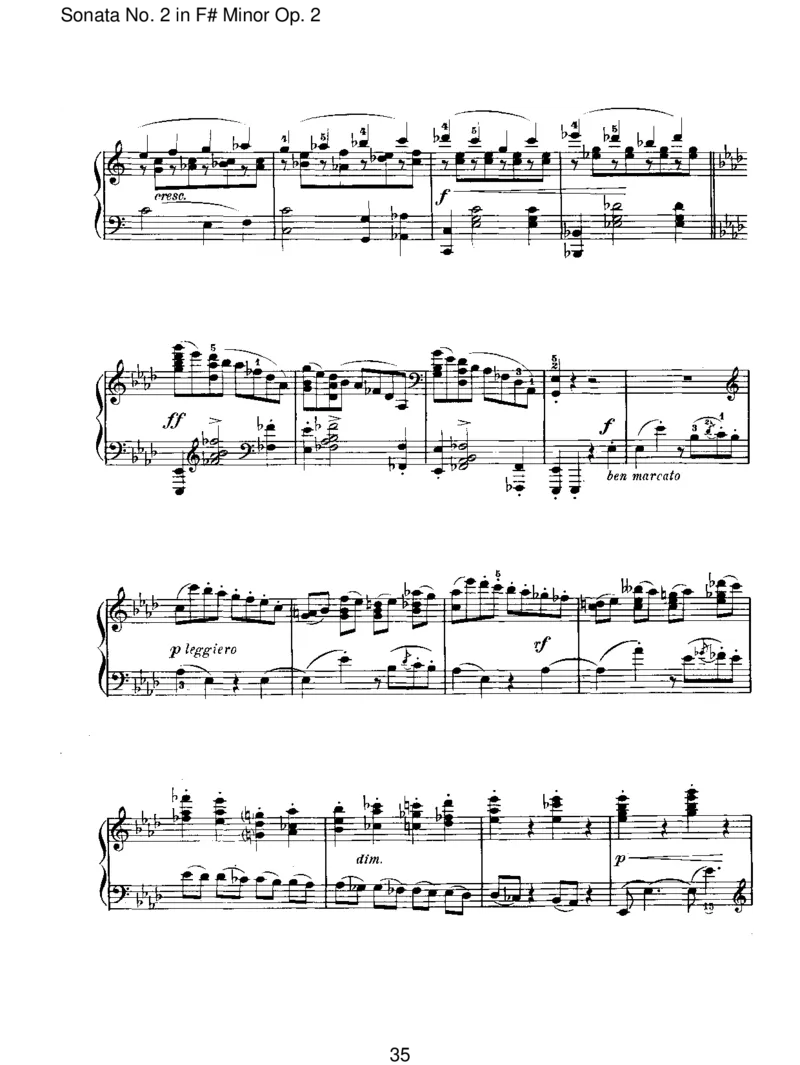 SonataNo.2inF#MinorOp.2_一万首著名钢琴曲谱哈农贝多芬合集视频教学电子版高清无水印可打印_1古典钢琴知名音乐家谱_勃拉姆斯钢琴谱全集_I.Sonatas