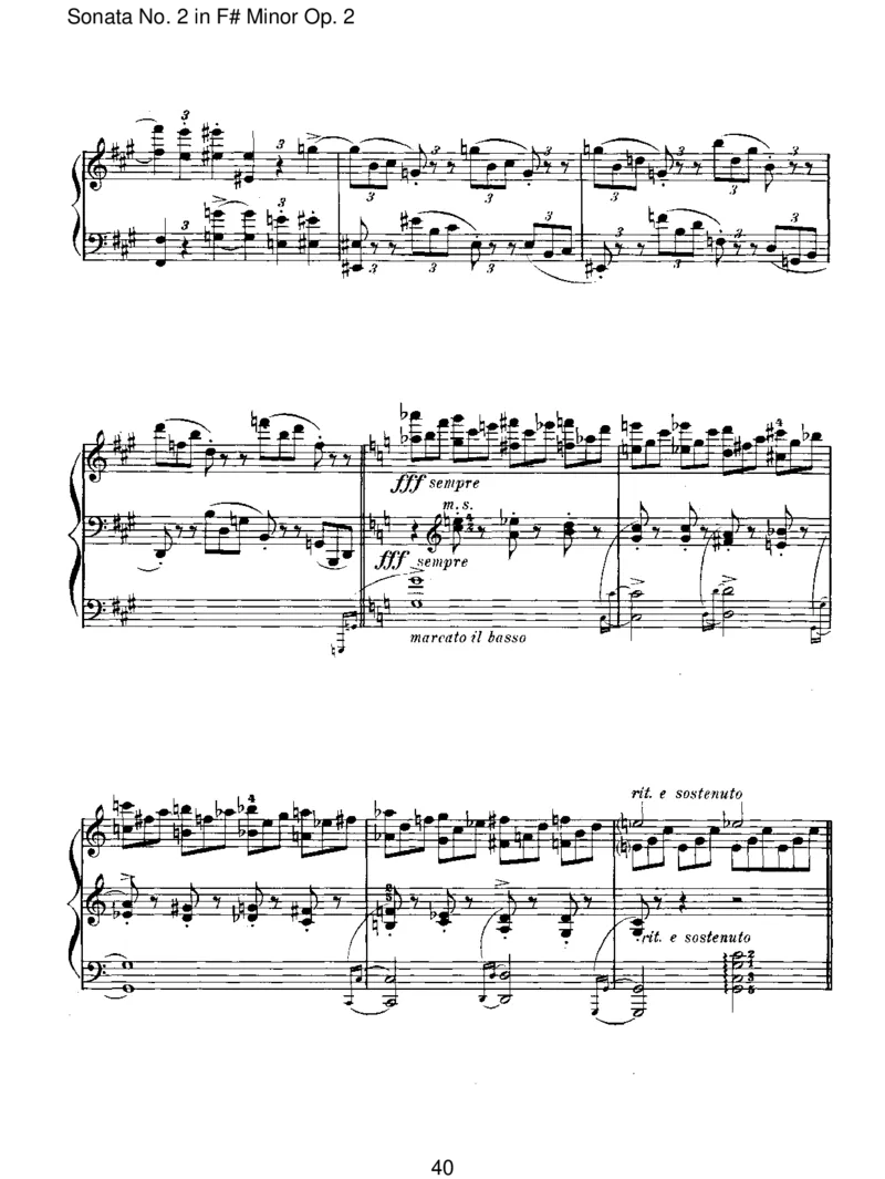 SonataNo.2inF#MinorOp.2_一万首著名钢琴曲谱哈农贝多芬合集视频教学电子版高清无水印可打印_1古典钢琴知名音乐家谱_勃拉姆斯钢琴谱全集_I.Sonatas