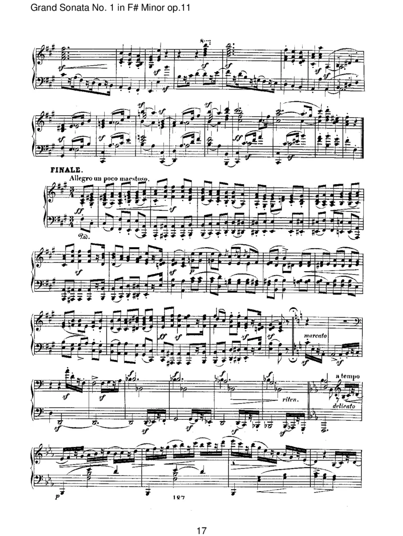 GrandSonataNo.1inF#Minorop.11_一万首著名钢琴曲谱哈农贝多芬合集视频教学电子版高清无水印可打印_1古典钢琴知名音乐家谱_舒曼钢琴谱全集_RobertSchumann罗伯特&middot;舒曼(1810-1856)