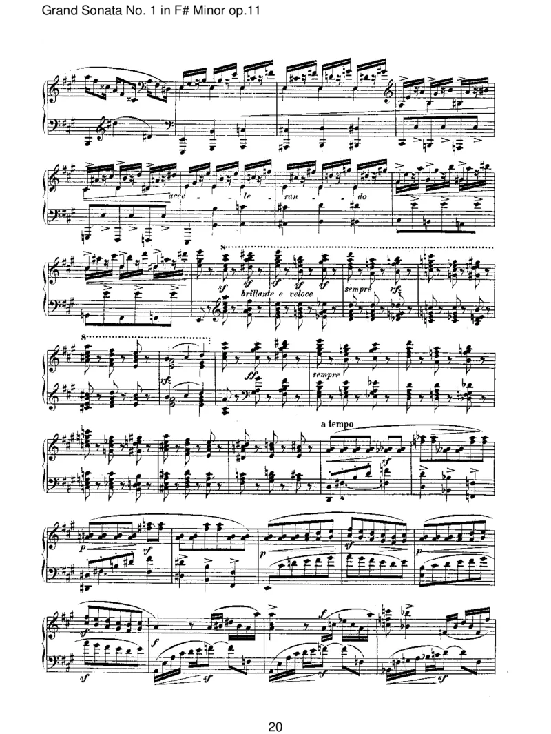 GrandSonataNo.1inF#Minorop.11_一万首著名钢琴曲谱哈农贝多芬合集视频教学电子版高清无水印可打印_1古典钢琴知名音乐家谱_舒曼钢琴谱全集_RobertSchumann罗伯特&middot;舒曼(1810-1856)