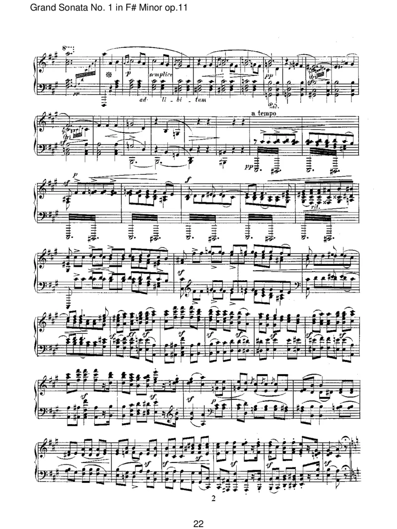 GrandSonataNo.1inF#Minorop.11_一万首著名钢琴曲谱哈农贝多芬合集视频教学电子版高清无水印可打印_1古典钢琴知名音乐家谱_舒曼钢琴谱全集_RobertSchumann罗伯特&middot;舒曼(1810-1856)