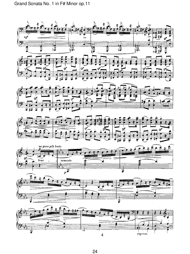 GrandSonataNo.1inF#Minorop.11_一万首著名钢琴曲谱哈农贝多芬合集视频教学电子版高清无水印可打印_1古典钢琴知名音乐家谱_舒曼钢琴谱全集_RobertSchumann罗伯特&middot;舒曼(1810-1856)