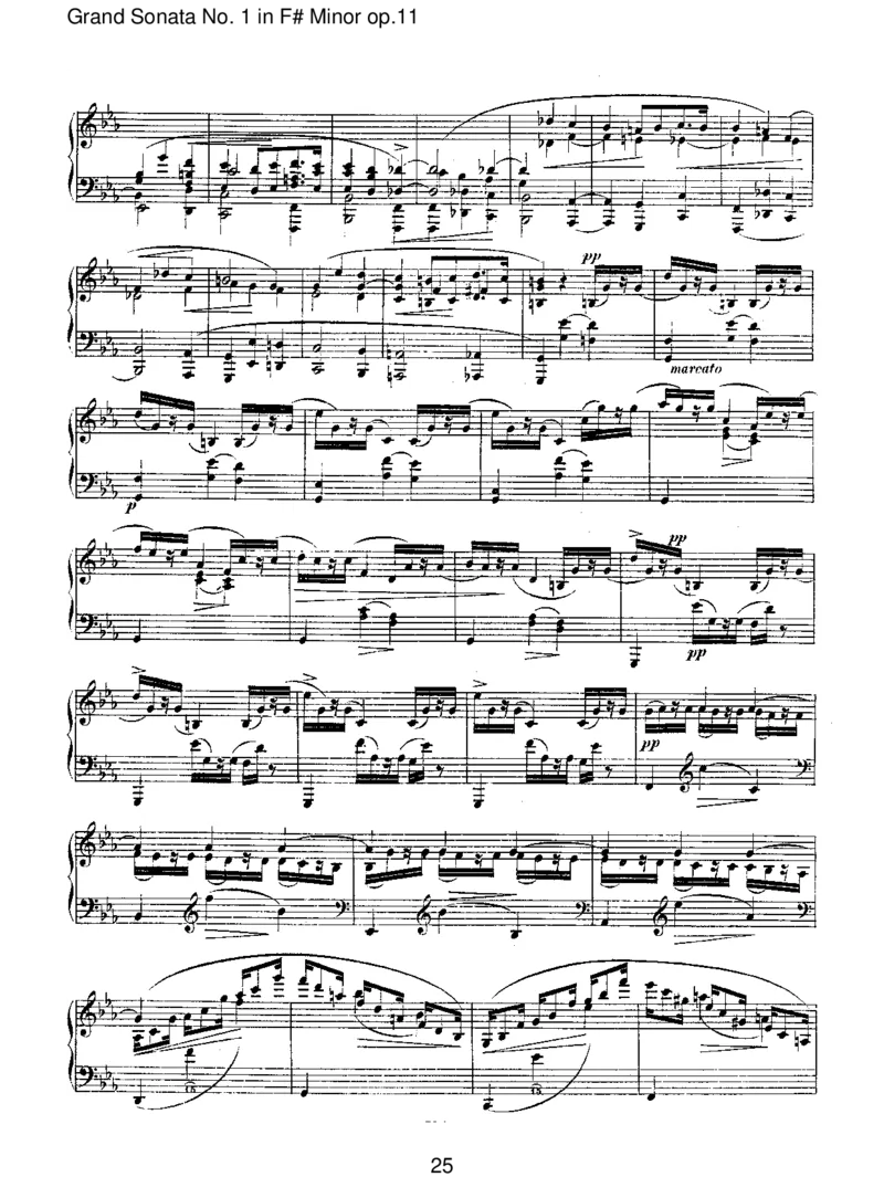 GrandSonataNo.1inF#Minorop.11_一万首著名钢琴曲谱哈农贝多芬合集视频教学电子版高清无水印可打印_1古典钢琴知名音乐家谱_舒曼钢琴谱全集_RobertSchumann罗伯特&middot;舒曼(1810-1856)