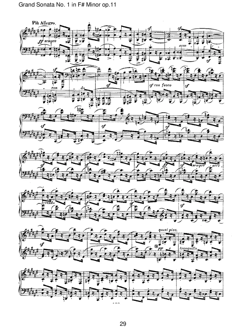 GrandSonataNo.1inF#Minorop.11_一万首著名钢琴曲谱哈农贝多芬合集视频教学电子版高清无水印可打印_1古典钢琴知名音乐家谱_舒曼钢琴谱全集_RobertSchumann罗伯特&middot;舒曼(1810-1856)