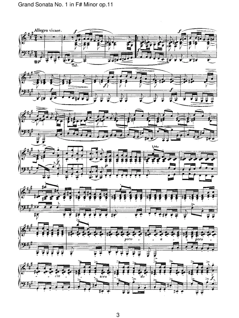 GrandSonataNo.1inF#Minorop.11_一万首著名钢琴曲谱哈农贝多芬合集视频教学电子版高清无水印可打印_1古典钢琴知名音乐家谱_舒曼钢琴谱全集_RobertSchumann罗伯特&middot;舒曼(1810-1856)
