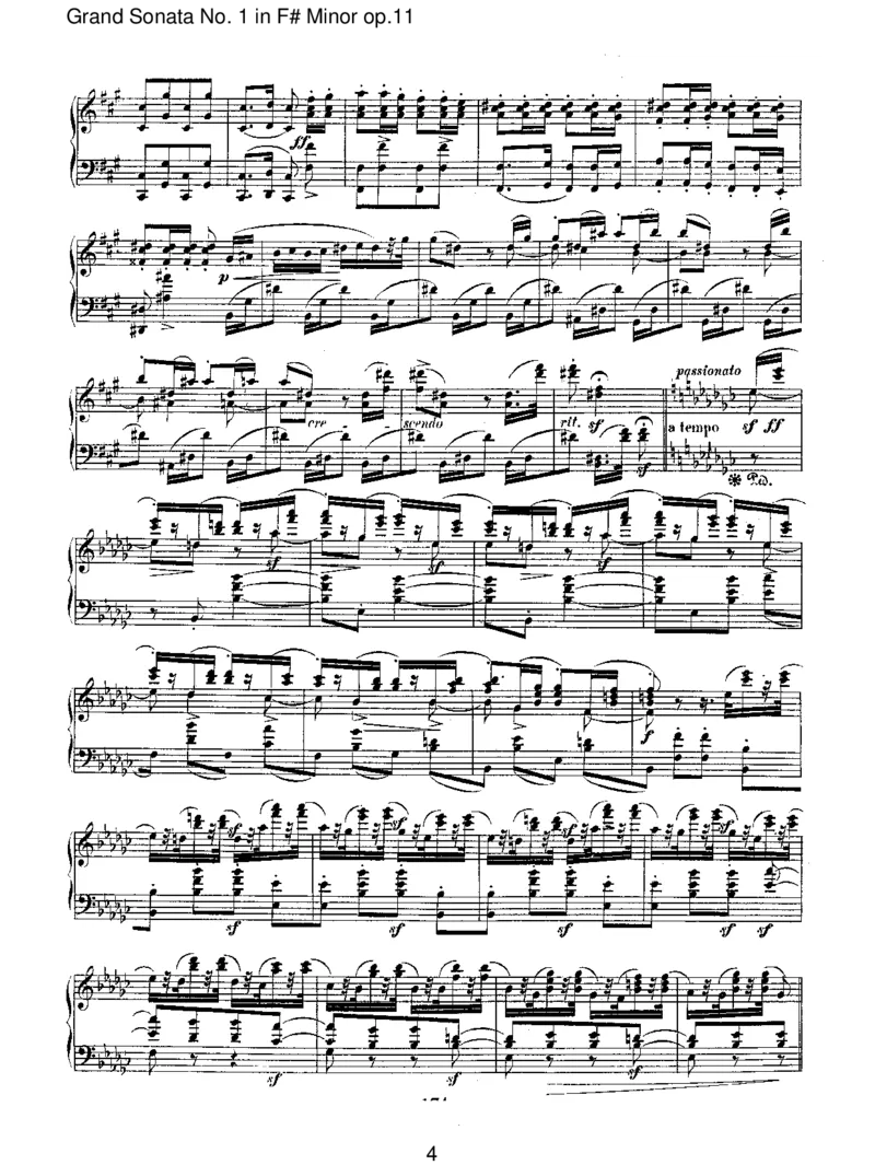 GrandSonataNo.1inF#Minorop.11_一万首著名钢琴曲谱哈农贝多芬合集视频教学电子版高清无水印可打印_1古典钢琴知名音乐家谱_舒曼钢琴谱全集_RobertSchumann罗伯特&middot;舒曼(1810-1856)