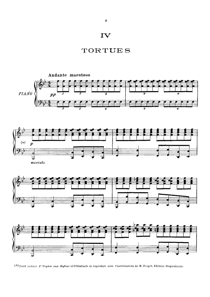 LeCarnavalDesAnimaux_一万首著名钢琴曲谱哈农贝多芬合集视频教学电子版高清无水印可打印_1古典钢琴知名音乐家谱_圣桑钢琴谱全集