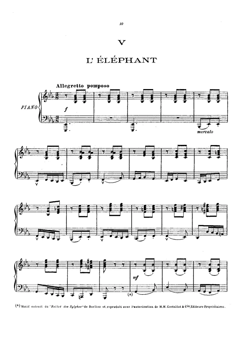 LeCarnavalDesAnimaux_一万首著名钢琴曲谱哈农贝多芬合集视频教学电子版高清无水印可打印_1古典钢琴知名音乐家谱_圣桑钢琴谱全集