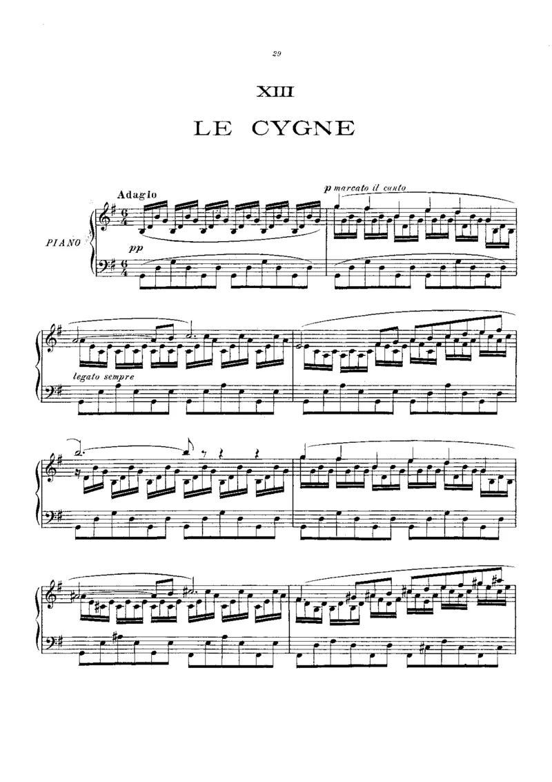 LeCarnavalDesAnimaux_一万首著名钢琴曲谱哈农贝多芬合集视频教学电子版高清无水印可打印_1古典钢琴知名音乐家谱_圣桑钢琴谱全集