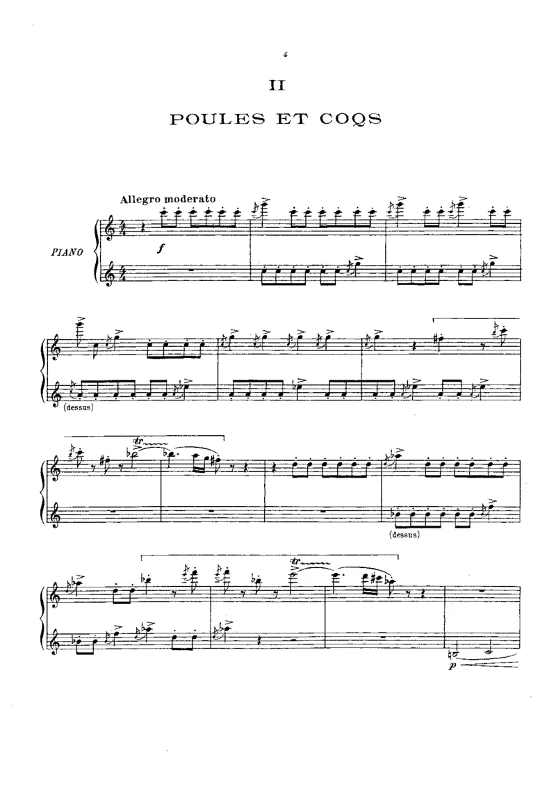 LeCarnavalDesAnimaux_一万首著名钢琴曲谱哈农贝多芬合集视频教学电子版高清无水印可打印_1古典钢琴知名音乐家谱_圣桑钢琴谱全集