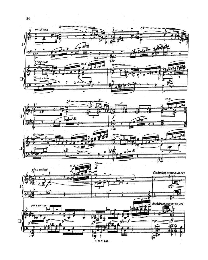 Prometheus,Op60(2Piano)_一万首著名钢琴曲谱哈农贝多芬合集视频教学电子版高清无水印可打印_1古典钢琴知名音乐家谱_斯克里亚宾钢琴谱全集