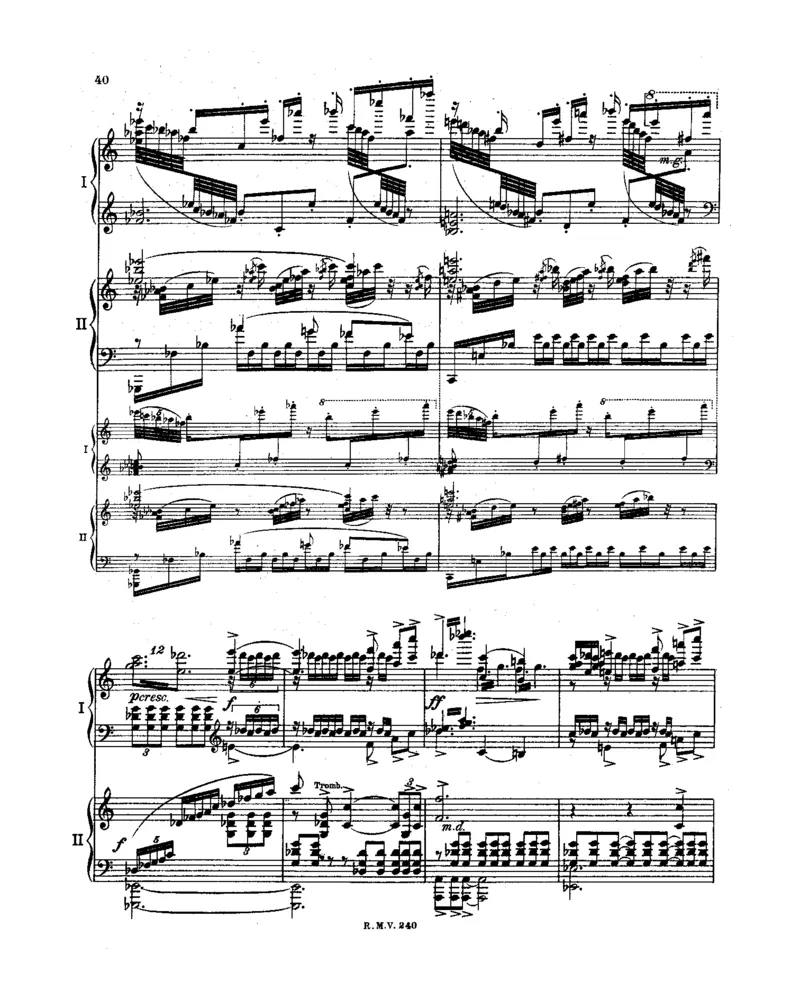Prometheus,Op60(2Piano)_一万首著名钢琴曲谱哈农贝多芬合集视频教学电子版高清无水印可打印_1古典钢琴知名音乐家谱_斯克里亚宾钢琴谱全集